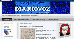 Desktop Screenshot of diariovoz.org